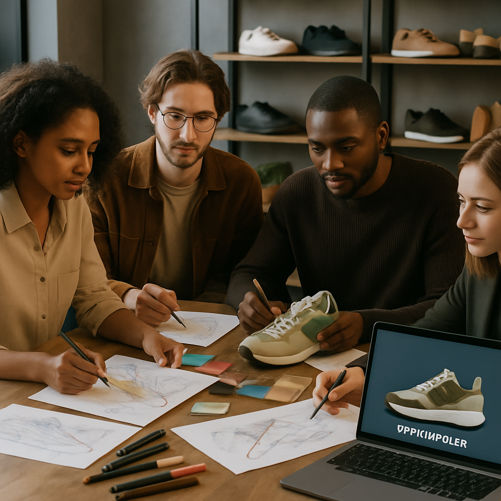 Individuelle Schuhe mit Firmenlogo von Hypeartelier gestalten